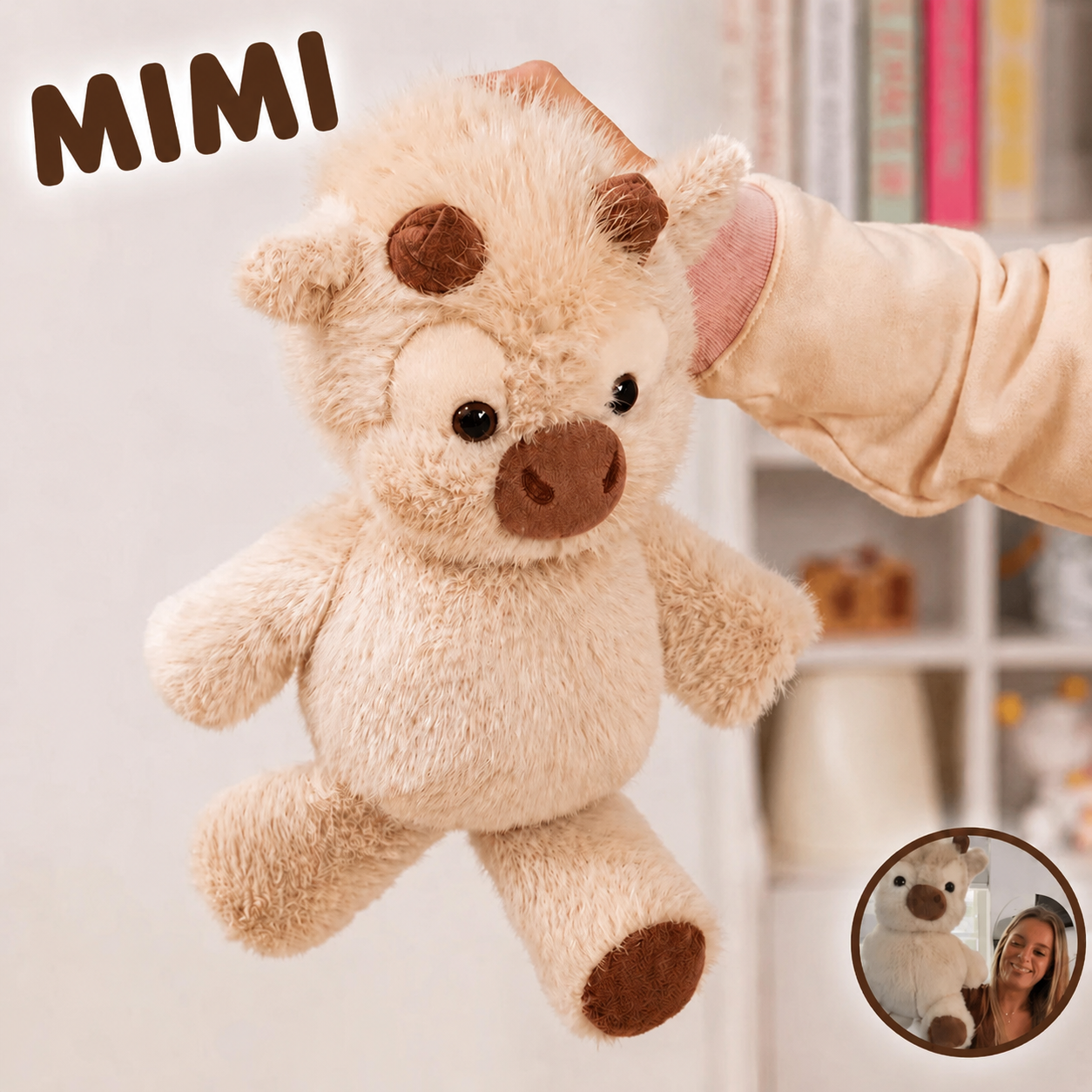 Mimi & Kimi les peluches qui courent dans tes bras